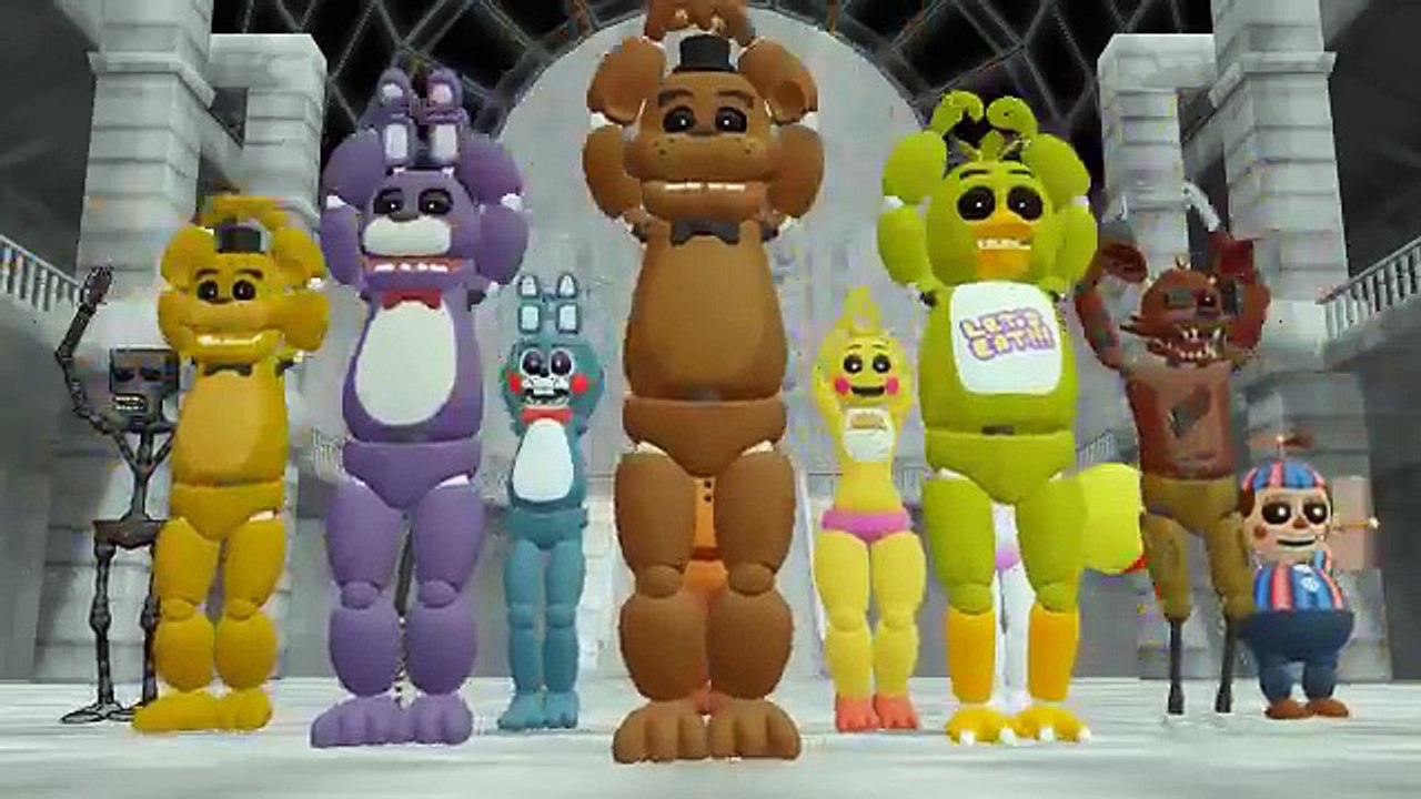[MMD] Thriller -FNAF1/2-