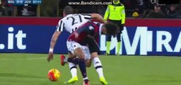 Horror Foul On Stefano Sturaro - Bologna v. Juventus 19-02-2016 HD