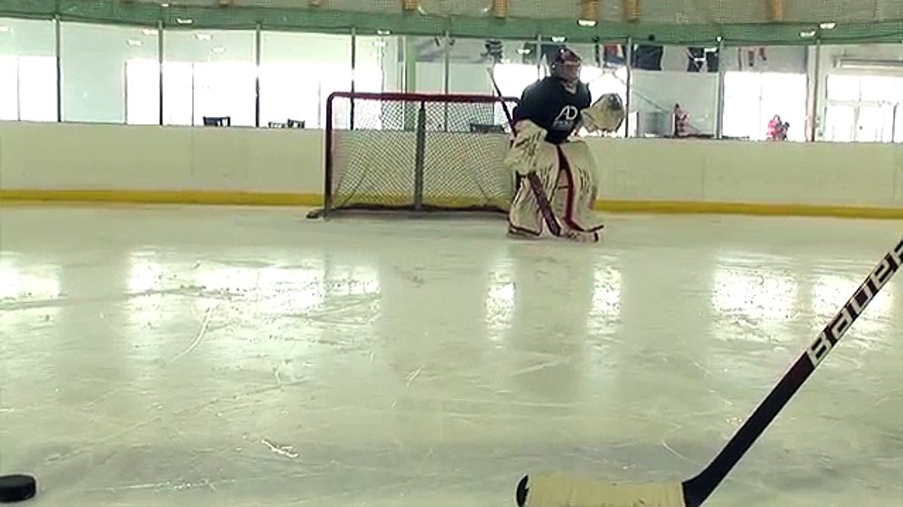 Goalie Video Drill - Quick Recovery - 2 Shot Drill