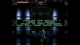 (SNES) Batman Forever - GAMEPLAY #1 ..SNES VIDEO STOP..