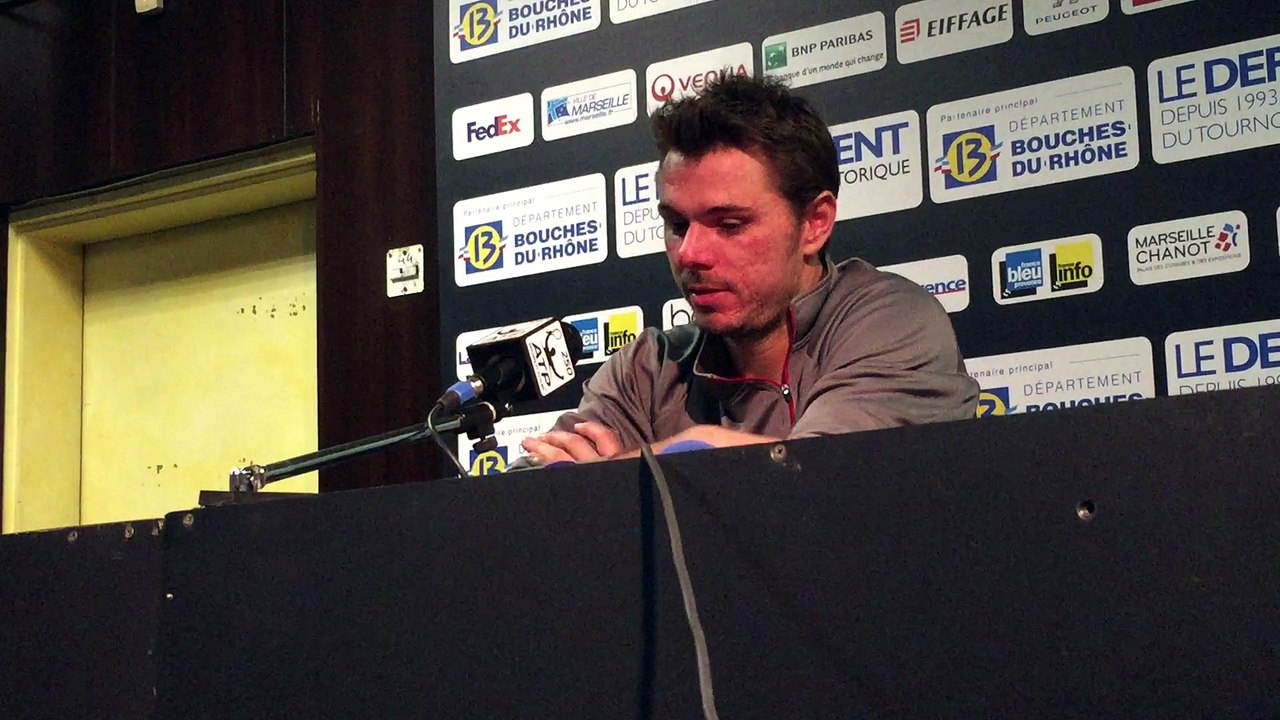 Open 13 Provence : "Une défaite qui me rend fou" (Wawrinka)