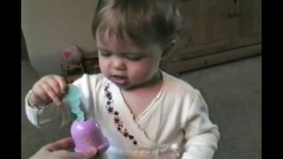 It's Fun Blowing Bubbles - Cute - toddletale