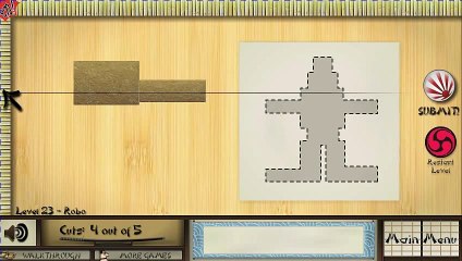 Renga Samurai Walkthrough - Level 23 to 24 (end)