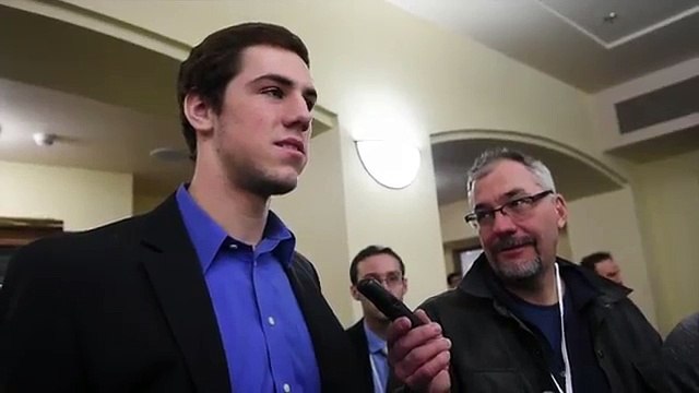 Michigan quarterback Brandon Peters talks about his first few weeks at Michigan (News World)