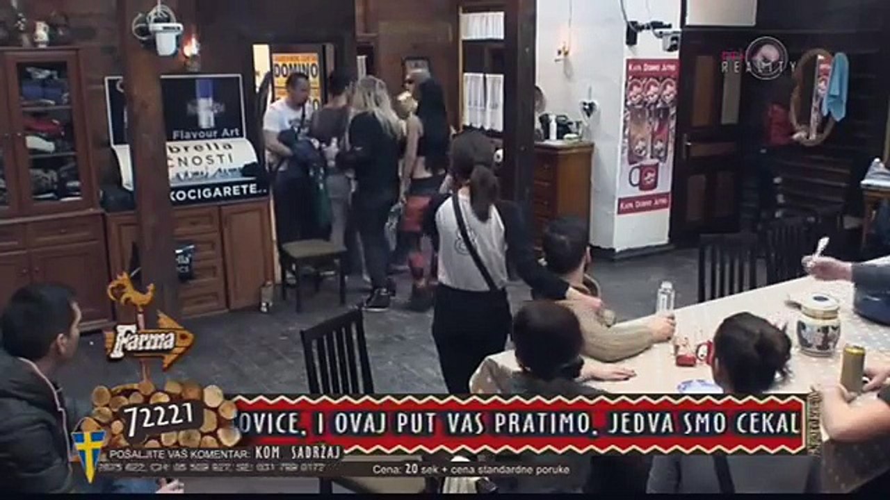 Farma 7 - Filip i Kristina se posvadjali oko kupatila