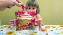 Кукла сюрприз Ароматные капкейки распаковка Cupcake Surprise doll unboxing