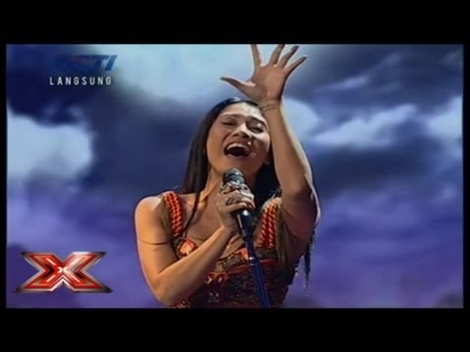 ANGGUN - SNOW ON THE SAHARA - ROAD TO GRAND FINAL  - X Factor Indonesia 10 Mei 2013