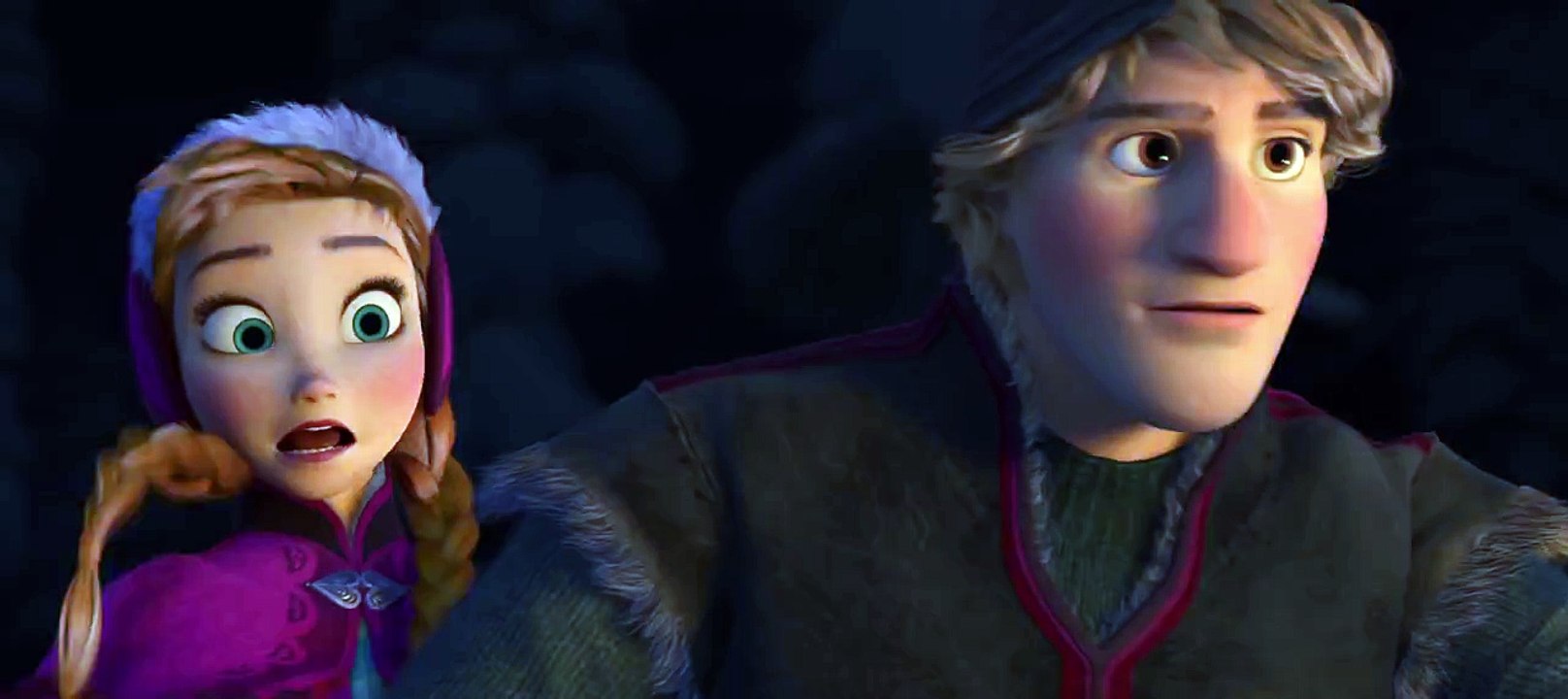 Disney's Frozen  Wolf Chase  Clip
