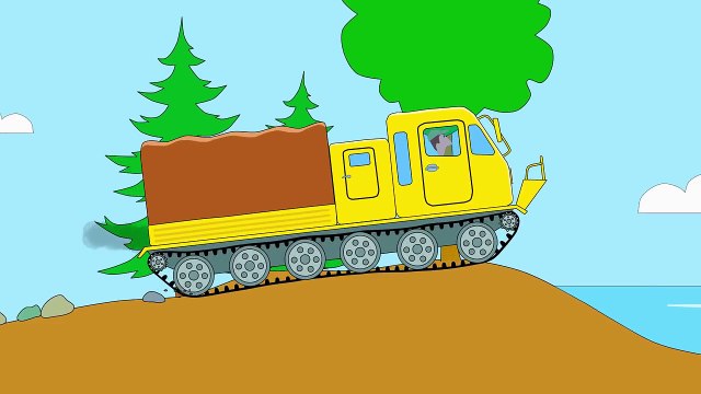 Мультфильм для детей про машинки - Пазл - Вездеходы - Часть 2 - серия 9