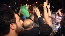 İsrail Büyükelçiliği önünde protesto