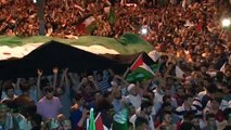İsrail Başkonsolosluğu önünde Gazze protestosu