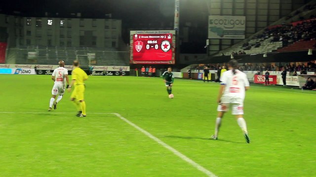 Le but de Pierrick Cros en caméra isolée 19/02