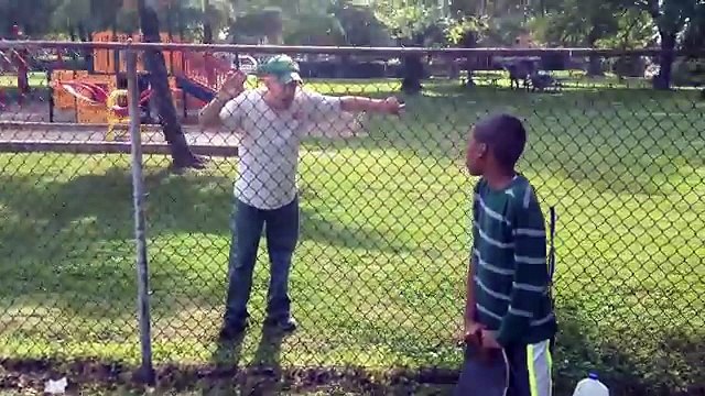 Angry dad Fights Young Skater!