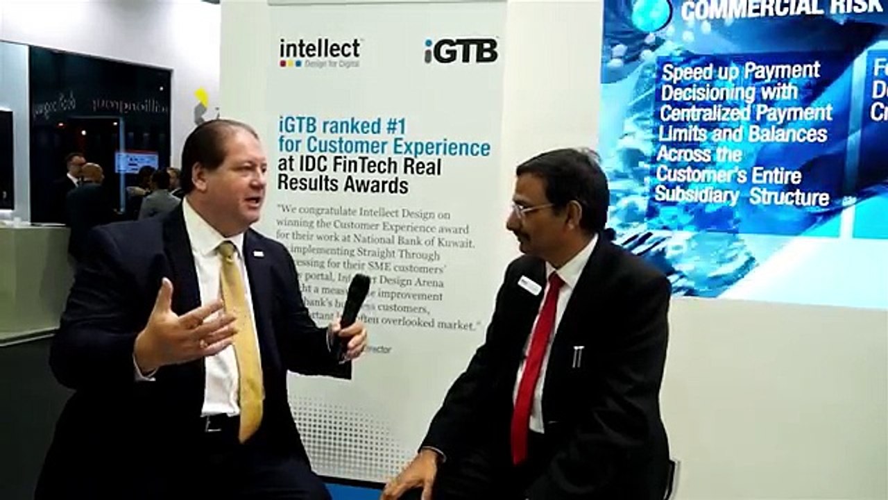 Financial IT interviews Intellect Design Arena Ltd. at Sibos 2015