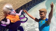Mike the Merman Mermaid Falls in Love With Barbie Romie ✯ Little Mermaid Ariel Sisters DisneyCarTo