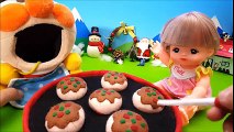 メルちゃん おもちゃアニメ❤赤ちゃんアンパンマンとたこやき食べる♪おもちゃアニメ❤おかあさんといっしょ♦ Toy Kids トイキッズ animation anpanman