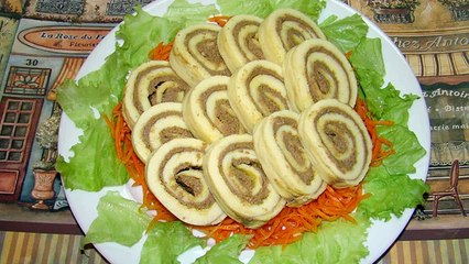 Рулет омлет