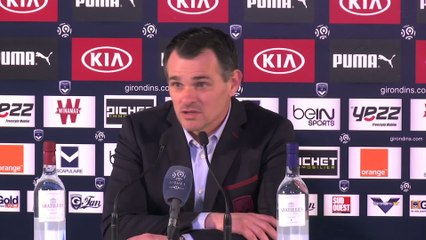Foot - L1 - FCGB : Sagnol «Ce n'est pas forcément une occasion manquée»