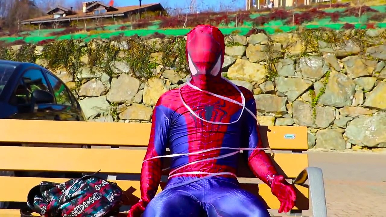 Spiderman vs Venom vs Ninja Turtles - Pocahontas Kidnapped - Real Life Fun Superheroes Movie