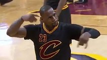 LeBron James Dances After Sick Alley Oop
