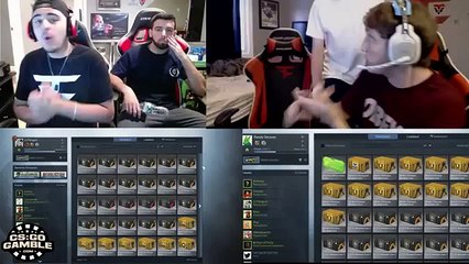 CSGO CASES, OMG EPIC FAZE REACTION AWESOME