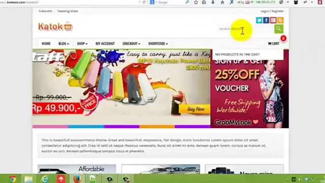 Katoko Woocommerce Wordpress Theme Review [ Katoko Theme Review ]