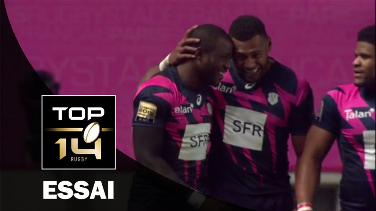 TOP 14 - Stade Français - Brive : 32 - 17 Essai Djibril CAMARA (PAR) - J15 - Saison 2015/2016
