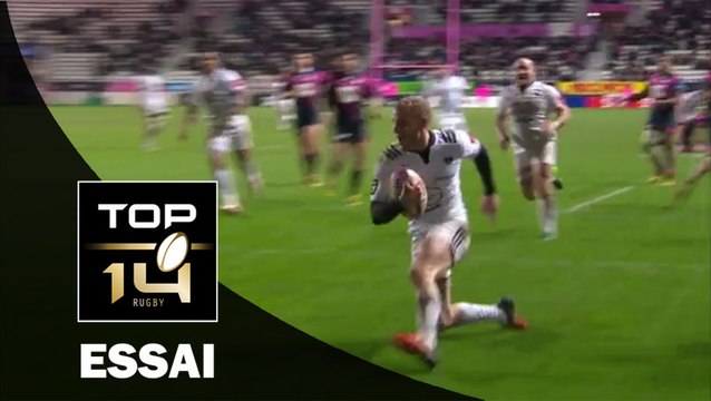 TOP 14 - Stade Français - Brive : 32 - 17 Essai Guillaume NAMY (BRI) - J15 - Saison 2015/2016