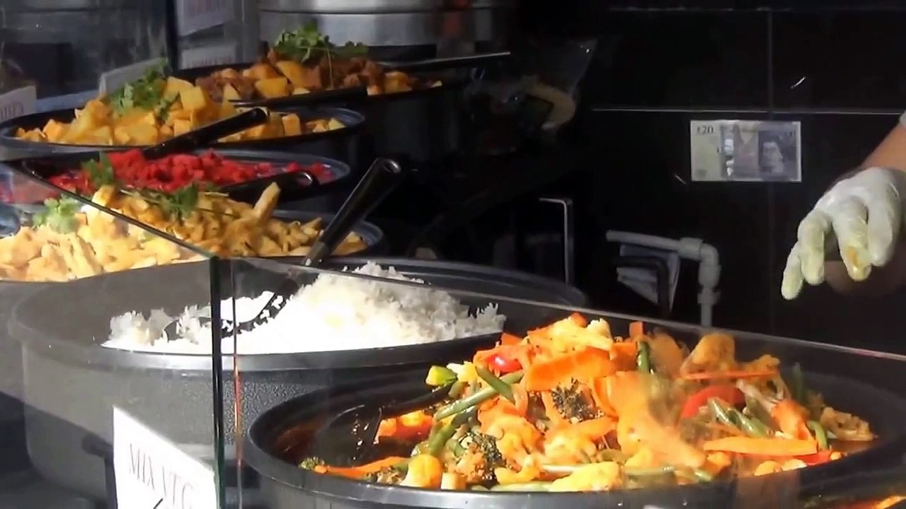 Лондон уличная еда Рыночек