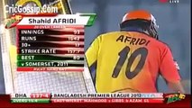 World Biggest Six Of Shahid Afridi Of 230 Metre 2013 - Best Of Twenty Twenty Cricket!