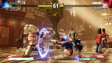 STREET FIGHTER V - Ryu vs Chun Li