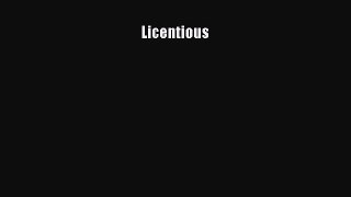 [PDF] Licentious [Download] Online