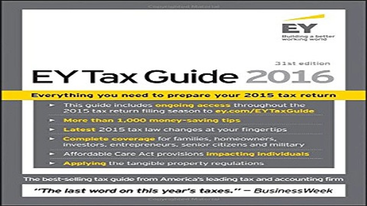 Download EY Tax Guide 2016  Ernst   Young Tax Guide