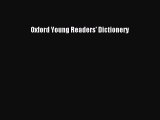 Download Oxford Young Readers' Dictionery PDF Free