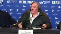 Berlinale : Gérard Depardieu égratigne Cannes, les Oscars et François Hollande