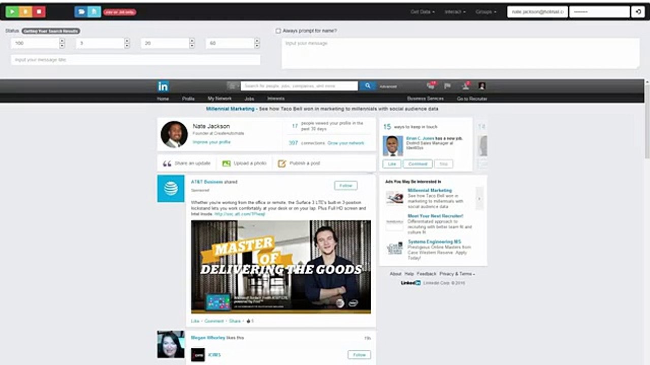 LinkedEngine Get Group Members