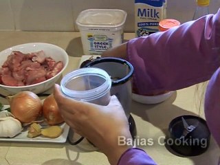 "White Qorma ENG" Bajias Cooking