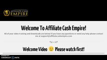 Affiliate Cash Empire Preview