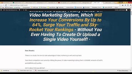 How To Setup Your Sales Page For Video Marketing Services With Hydravid
