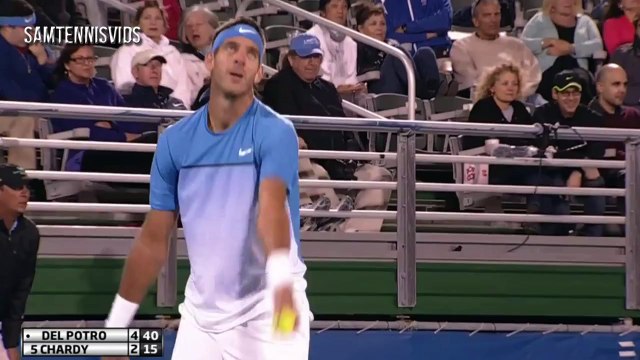 HD 720p: Juan Martin del Potro Vs Jeremy Chardy 2016 Delray Beach QF Highlights