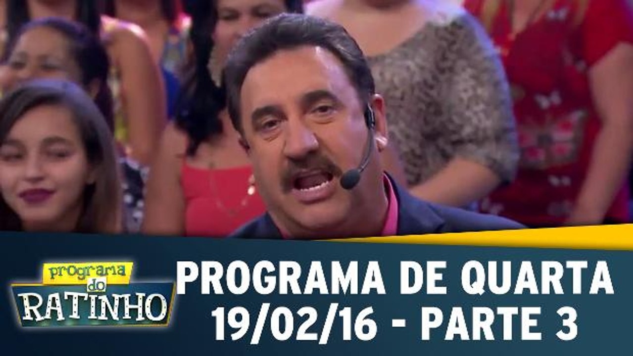 Programa do Ratinho 19.02.16 - Sexta - Parte 2