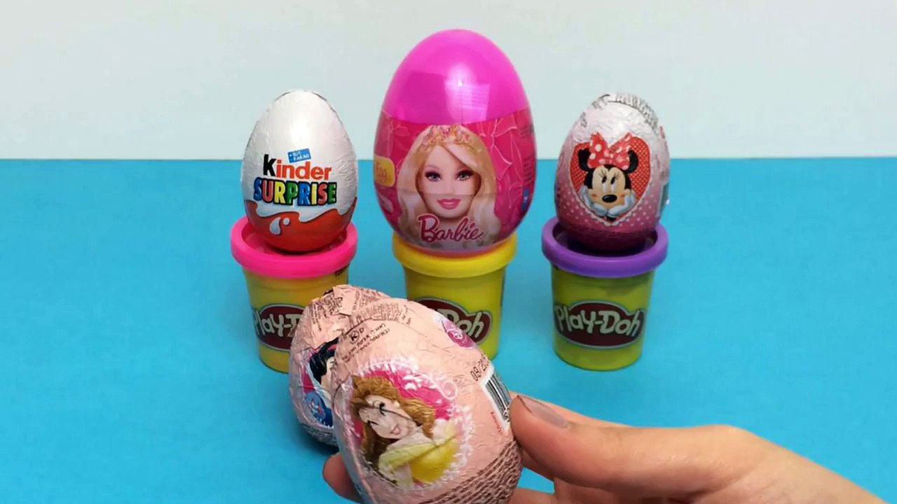 Disney Prensesler Sürpriz Yumurta Açma Rapunzel Pamuk Prenses Belle Oyuncakları