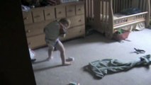 Unapologetic Boy Makes A Mess With Baby Powder