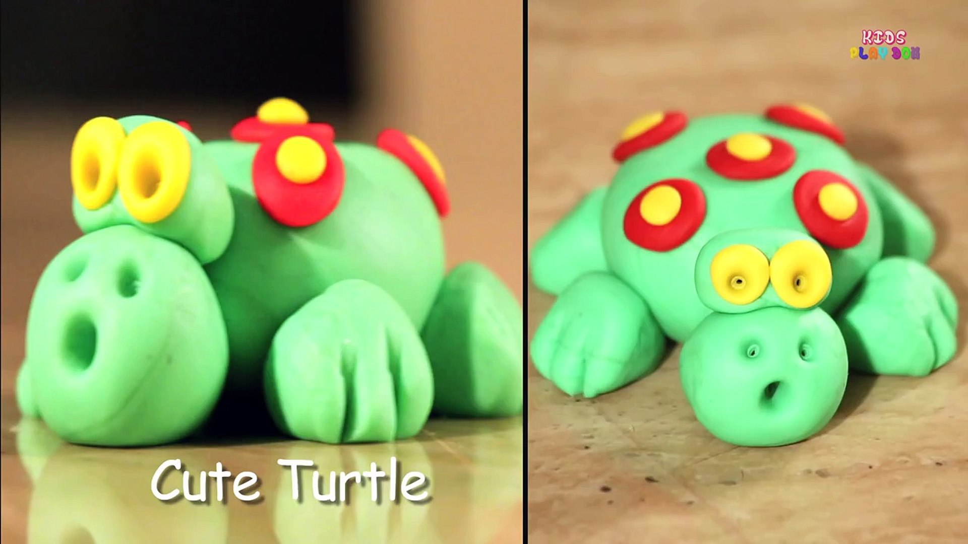 turtle play doh