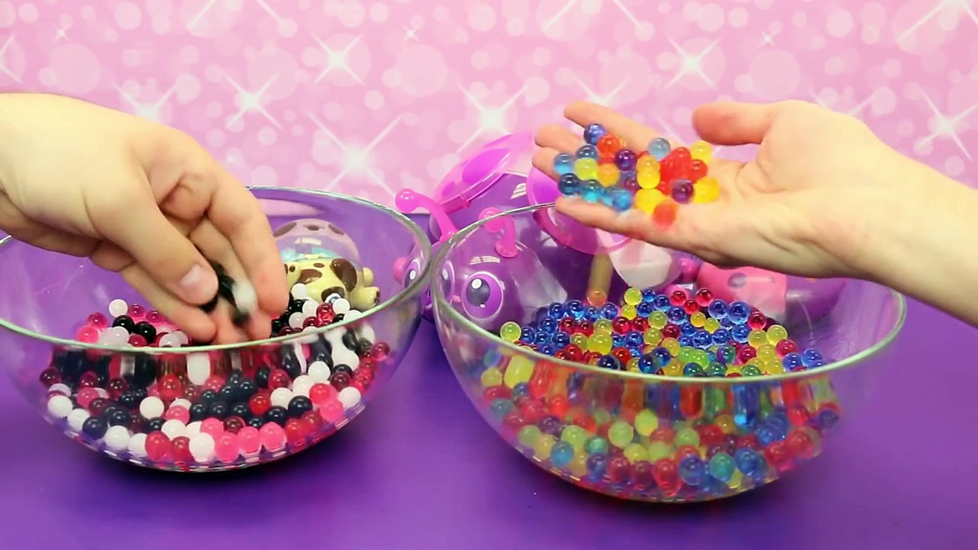 ⁣Orbeez EAT & POOP TOYS! Toy Review Orbeez Pick Up Pets Puppy Dog & RC Ladybug Scooper Disney