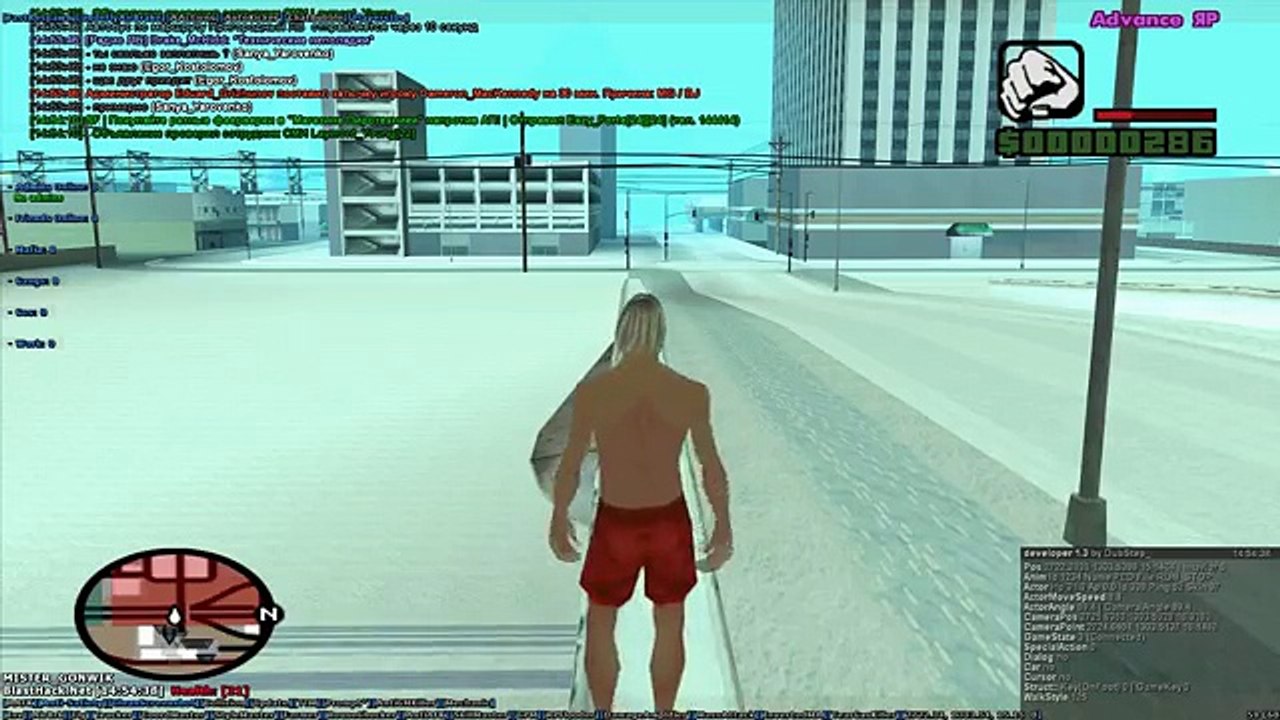 Let`s cheat Advance-RP (GTA SAMP) #146 - Пафосный Infobar как в собе Mishan Project