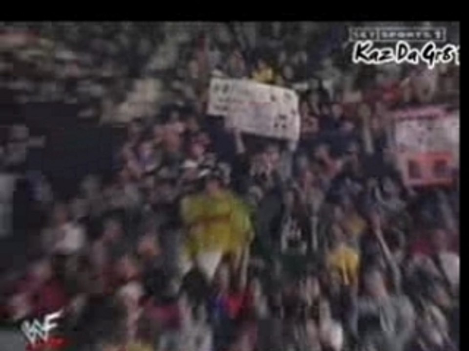 The Rock, Kurt Angle & Y2J Segment
