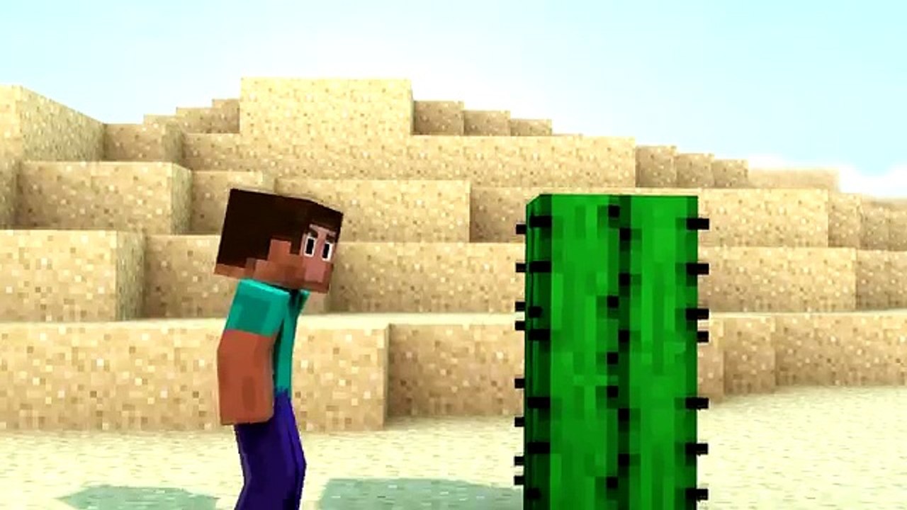 MineCraft Animated Short - Punching Problems