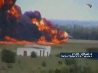 decollage tragique d'un avion russe