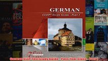 Download PDF  German CLEP Test Study Guide  Pass Your Class  Part 1 FULL FREE